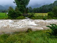 Einmündung des Bärbaches in die reißende Prien